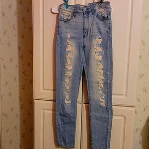Kancan distressed jeans
